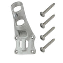 Aluminum 1" Flagpole Bracket - Silver by Flagman of America