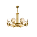 Luxury Marble Amalthea Copper Chandelier