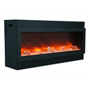 Amantii 40" Panorama Deep Lumina Indoor or Outdoor Electric Fireplace