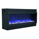 Amantii 40" Panorama Deep Lumina Indoor or Outdoor Electric Fireplace