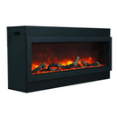 Amantii 40" Panorama Deep Lumina Indoor or Outdoor Electric Fireplace
