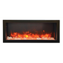 Amantii 40" Panorama Deep Lumina Indoor or Outdoor Electric Fireplace