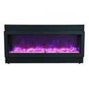 Amantii 40" Panorama Deep Lumina Indoor or Outdoor Electric Fireplace