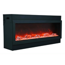 Amantii 40" Panorama Deep Lumina Indoor or Outdoor Electric Fireplace