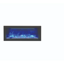 Amantii 40" Panorama Deep Lumina Indoor or Outdoor Electric Fireplace