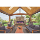 Amantii 40" Panorama Deep Lumina Indoor or Outdoor Electric Fireplace