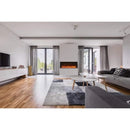 Amantii Tru-View XL XT 50" Three-Sided Electric Fireplace with Designer Media Kit