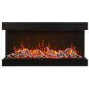 Amantii Tru-View XL XT 60" Three-Sided Electric Fireplace for Indoor or Outdoor Use