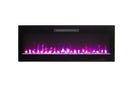 Amantii Fire & Ice Evolution 50" Linear Electric Fireplace with Multi-Color Flame Effects