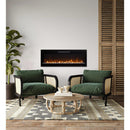Amantii Fire & Ice Evolution 50" Linear Electric Fireplace with Multi-Color Flame Effects