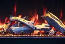 Amantii Symmetry Lumina 74" Built-in Smart Electric Fireplace with Silent Heater for Indoor/Outdoor Use