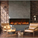 Amantii Tru View Extra Tall Lumina 88″ Indoor / Outdoor 3 Sided Smart Electric Fireplace (88-TRV-XT-XL-LUMINA)