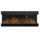 Amantii Tru View Extra Tall Lumina 88″ Indoor / Outdoor 3 Sided Smart Electric Fireplace (88-TRV-XT-XL-LUMINA)