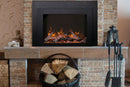 Amantii Traditional Bespoke 30-Inch Built-In Indoor/Outdoor Smart Electric Firebox Insert