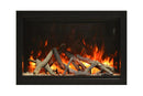 Amantii Traditional Lumina 30-Inch Built-In Indoor/Outdoor Smart Electric Firebox Insert