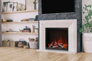 Amantii Traditional Lumina 44-Inch Built-In Indoor/Outdoor Smart Electric Firebox Insert
