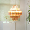 Amber Palermo Round Chandelier