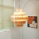 Amber Palermo Round Chandelier