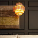 Amber Palermo Round Chandelier
