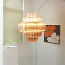 Amber Palermo Round Chandelier