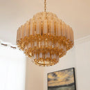 Amber Palermo Round Chandelier