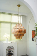 Amber Palermo Round Chandelier