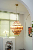 Amber Palermo Round Chandelier