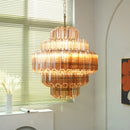 Amber Palermo Round Chandelier