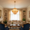 Amber Palermo Round Chandelier