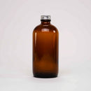 16 oz Amber Glass Keeper Bottle | Metal Cap