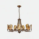Amber Shell Chandelier