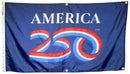 America’s 250th Wall-Mounted Flag | Reinforced Edge Grommets | Made in USA by Flagman of America