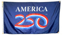 America’s 250th Wall-Mounted Flag | Reinforced Edge Grommets | Made in USA by Flagman of America