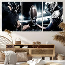 American Football Wall Art Canvas Print by MyGreatCanvas | Canvas Wall Art Prints | Photo Prints & Wall Decor