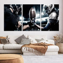 American Football Wall Art Canvas Print