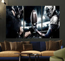 American Football Wall Art Canvas Print
