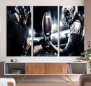 American Football Wall Art Canvas Print