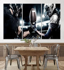 American Football Wall Art Canvas Print by MyGreatCanvas | Canvas Wall Art Prints | Photo Prints & Wall Decor