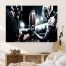 American Football Wall Art Canvas Print