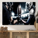 American Football Wall Art Canvas Print