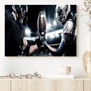 American Football Wall Art Canvas Print