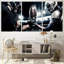 American Football Wall Art Canvas Print