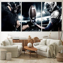American Football Wall Art Canvas Print