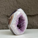 Amethyst Geode With Agate & Quartz