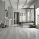 Amor SPC Textured/EIR 9"x60" Vinyl Flooring 7mm - Smokey Pale