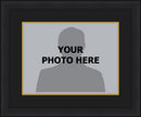 NHL Hockey Photo Picture Frame Kit - Anaheim Ducks (Black Matting, Gold Trim) by Dynasty Sports & Framing
