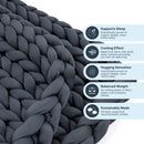 Ice Knit Weighted Blanket by Nuzzie