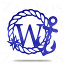 Anchor Initial Monogram