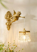 Angel Glass Wall Light