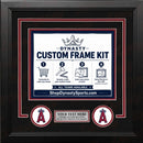 Los Angeles Angels Custom MLB Baseball 8x10 Picture Frame Kit (Multiple Colors)